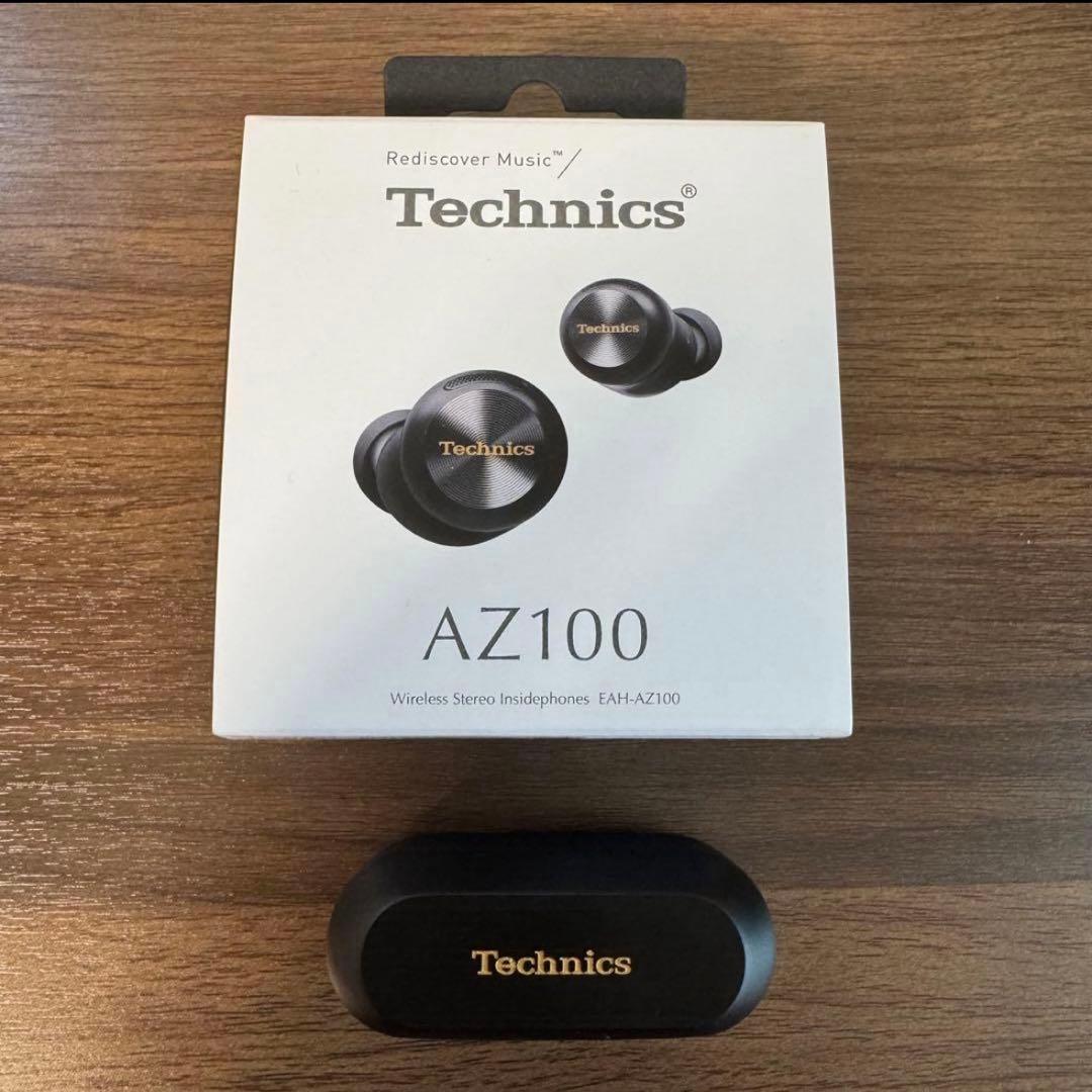 【美品】Technics ワイヤレスイヤホン AZ100 ブラック