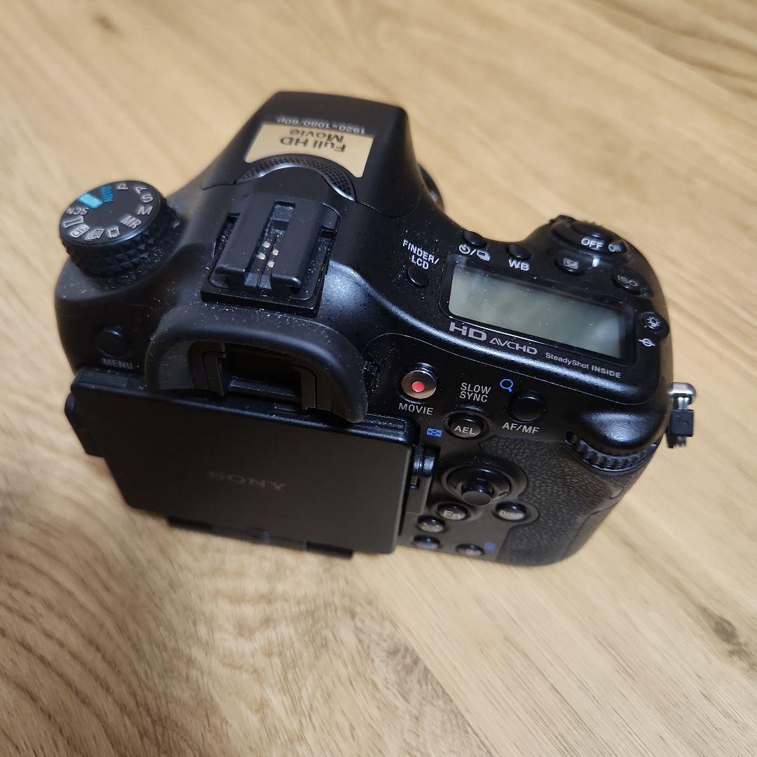 SONY α77 デジタル一眼レフカメラ AF50 mmキトレン付き