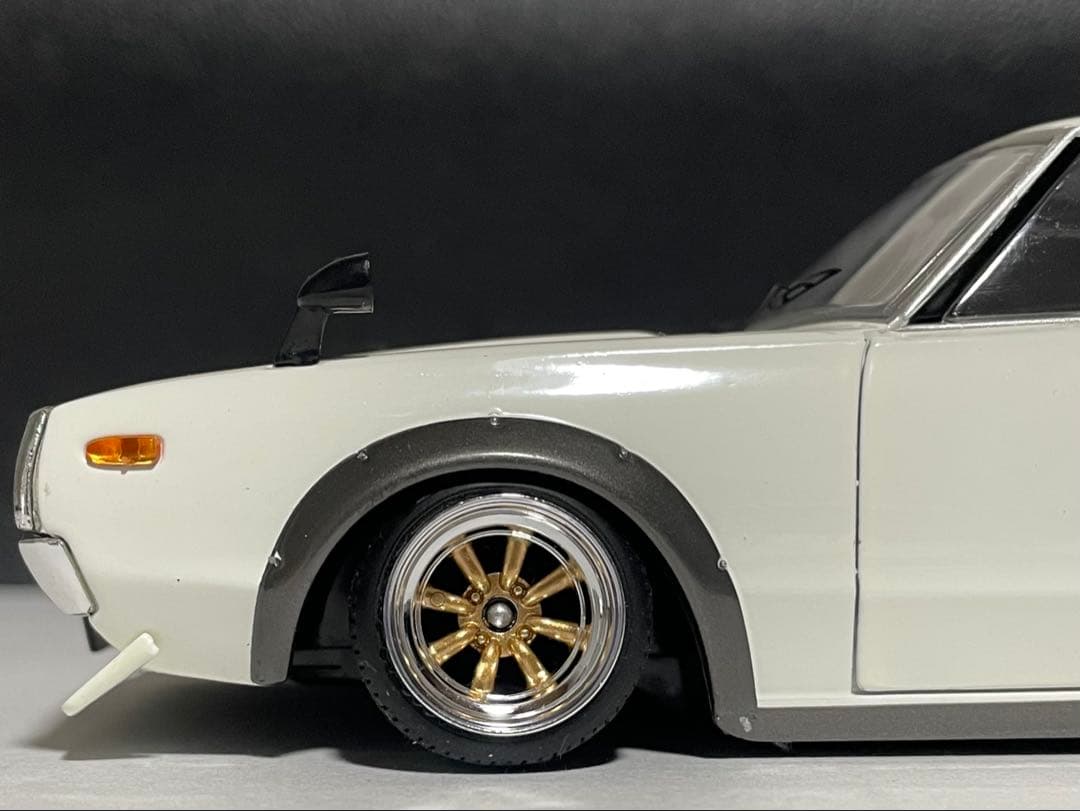 1/24 アシェット 国産名車 スカイライン GT-R ケンメリ改 カスタム