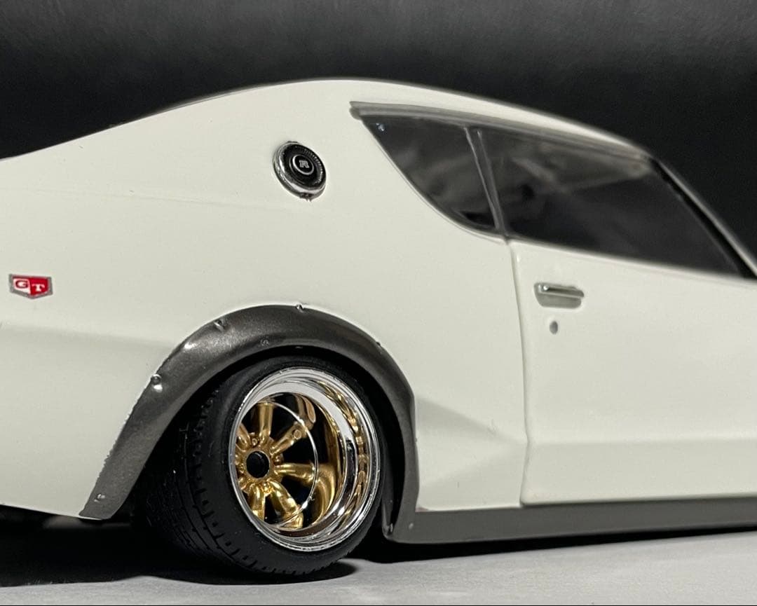 1/24 アシェット 国産名車 スカイライン GT-R ケンメリ改 カスタム