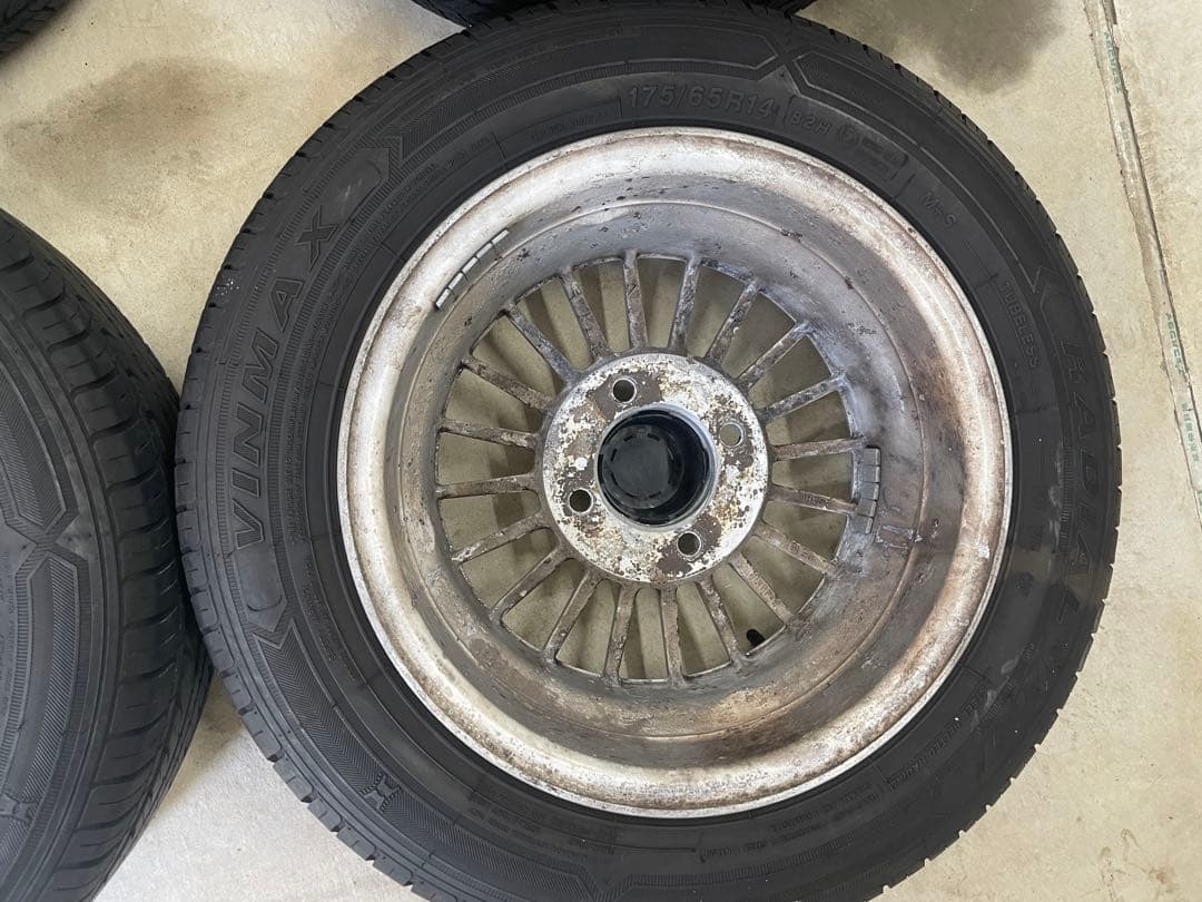 リネアスポーツ　14インチ　タイヤ　ホイール　4本　セット　AE86