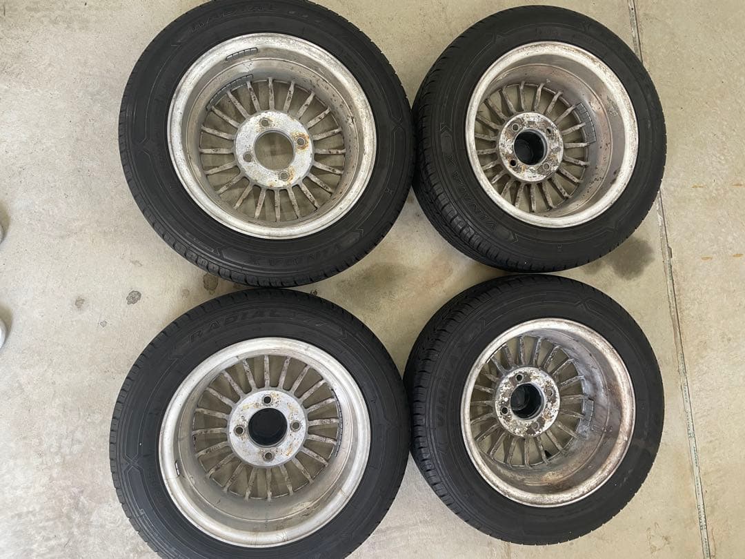 リネアスポーツ　14インチ　タイヤ　ホイール　4本　セット　AE86