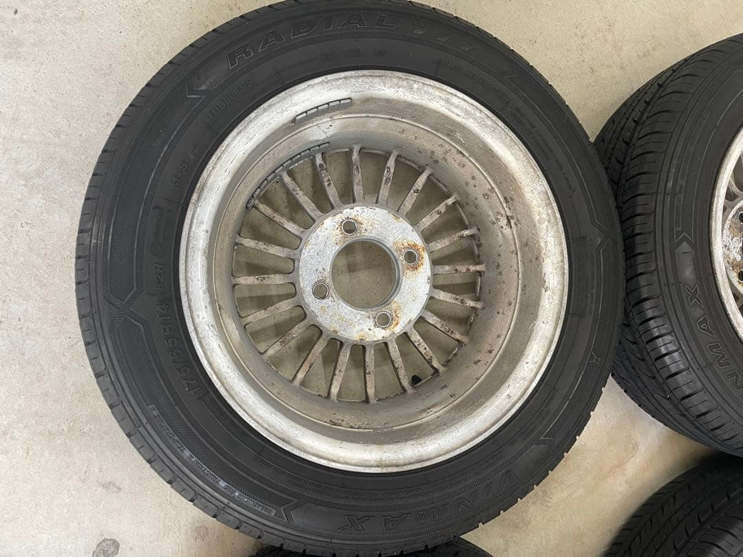 リネアスポーツ　14インチ　タイヤ　ホイール　4本　セット　AE86