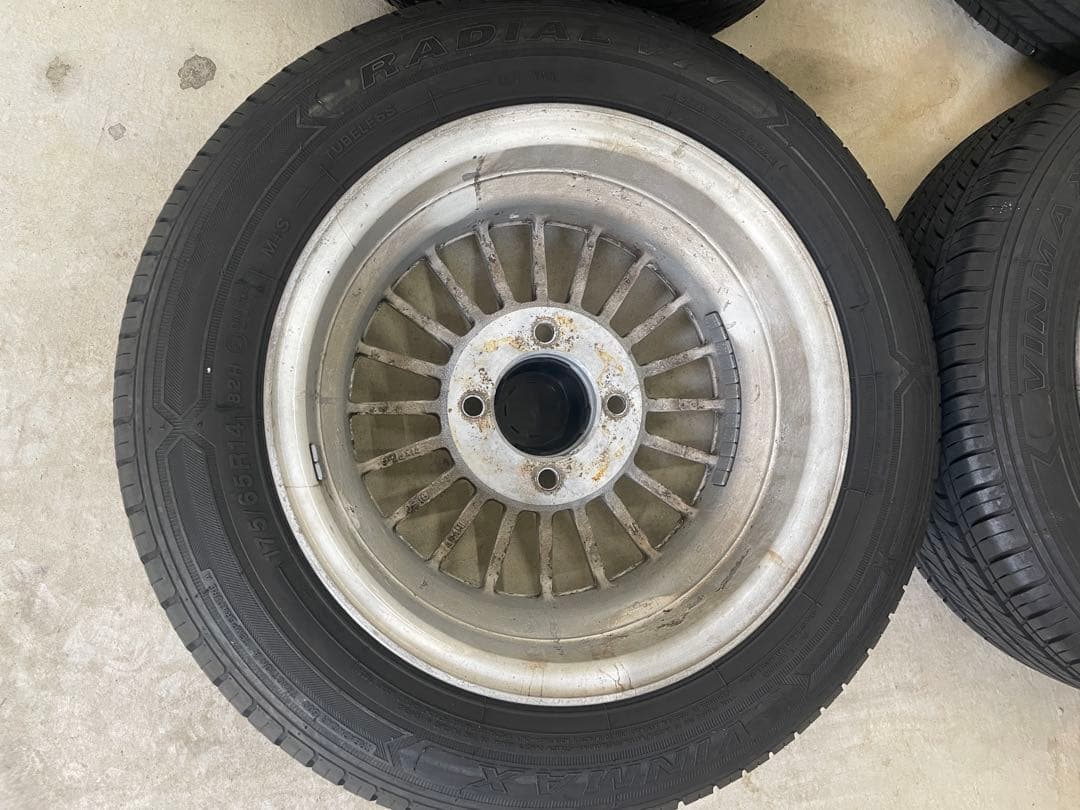 リネアスポーツ　14インチ　タイヤ　ホイール　4本　セット　AE86