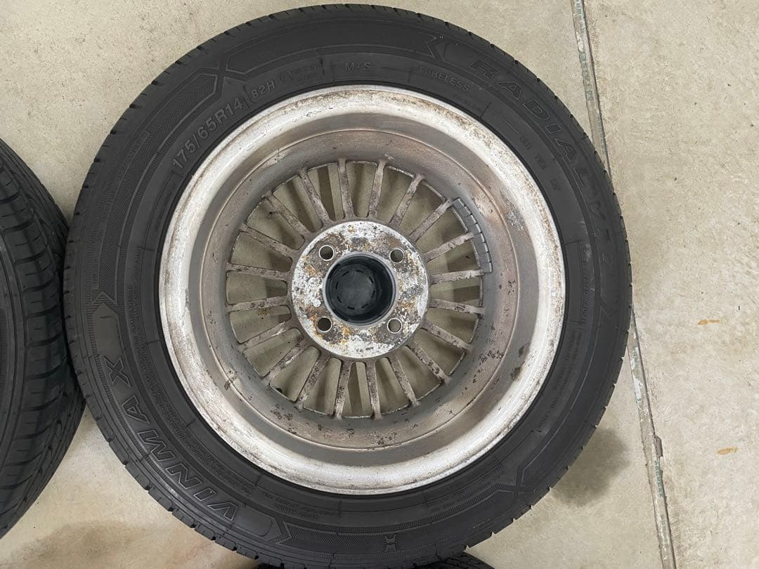 リネアスポーツ　14インチ　タイヤ　ホイール　4本　セット　AE86