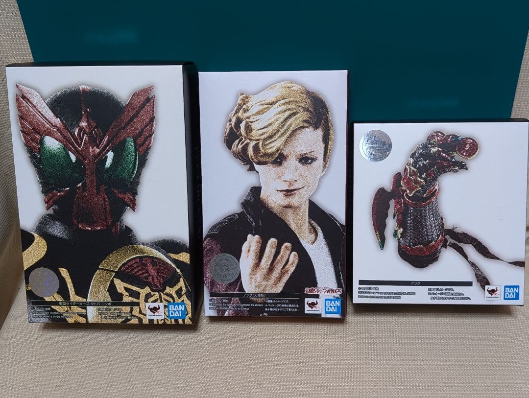 真骨彫　仮面ライダーオーズ　アンク　セット販売
