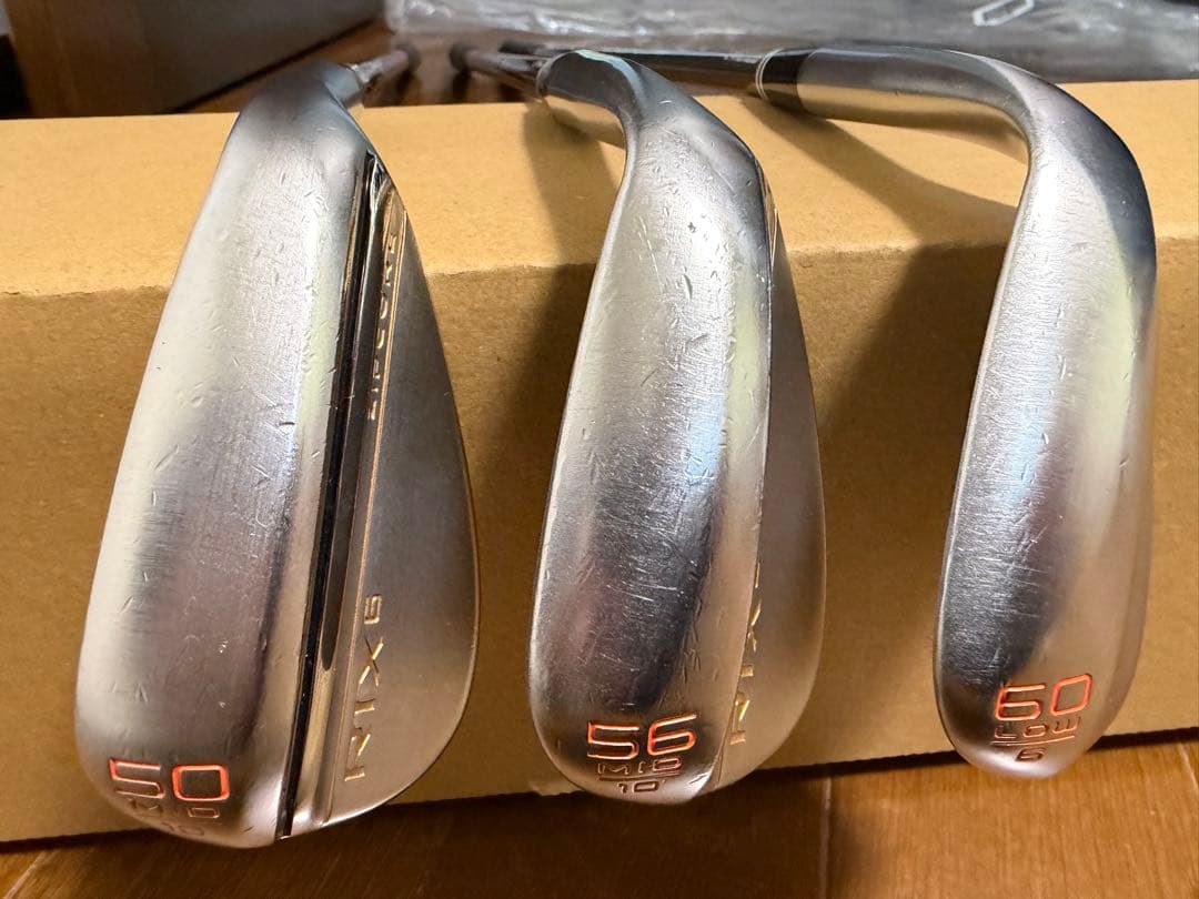 【限定特注品】RTX6 ZIPCORE ウエッジ カスタム3本セット