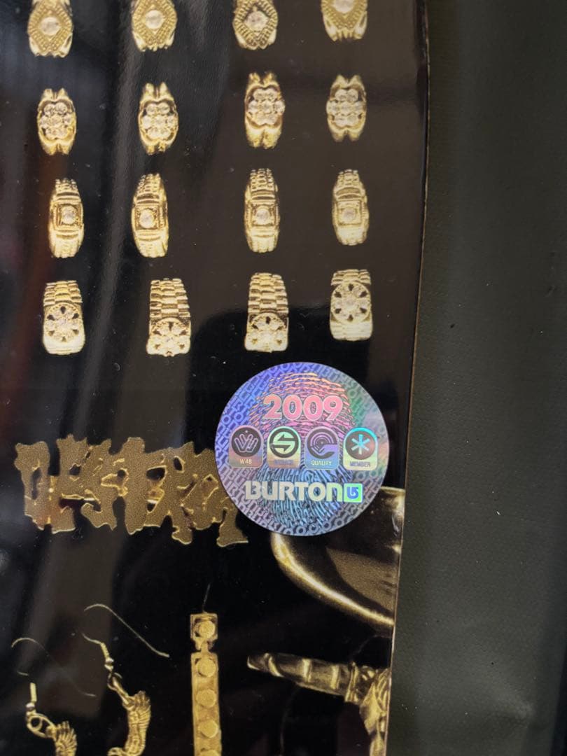 スノーボード（Burton）とビンディング、ブーツ（salomon）ケース付き