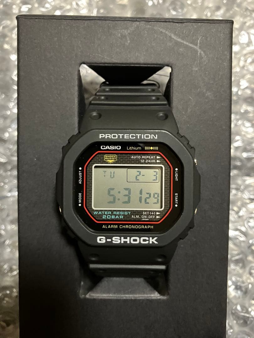 CASIO G-SHOCK DW-5000R-1AJF 新品未使用