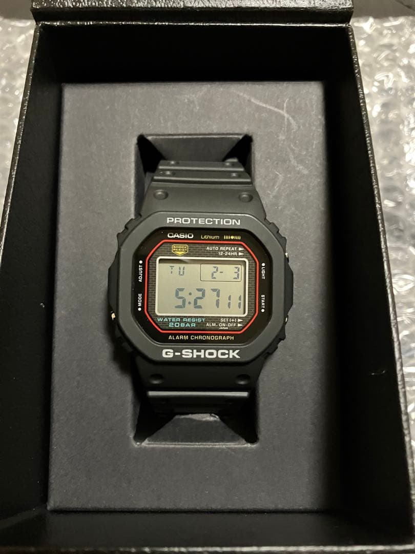 CASIO G-SHOCK DW-5000R-1AJF 新品未使用