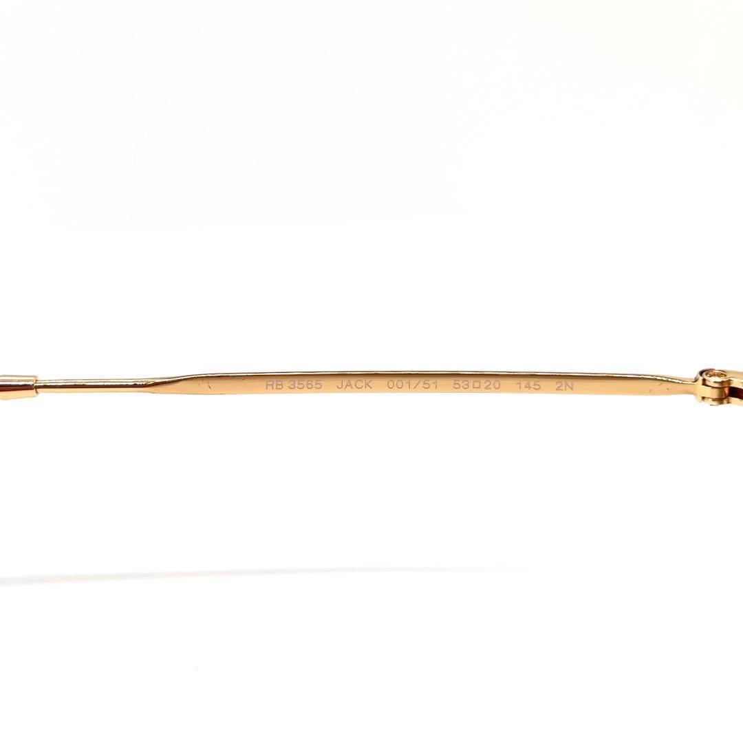 極美品✨RayBan レイバン サングラス JACK RB3565 001/51