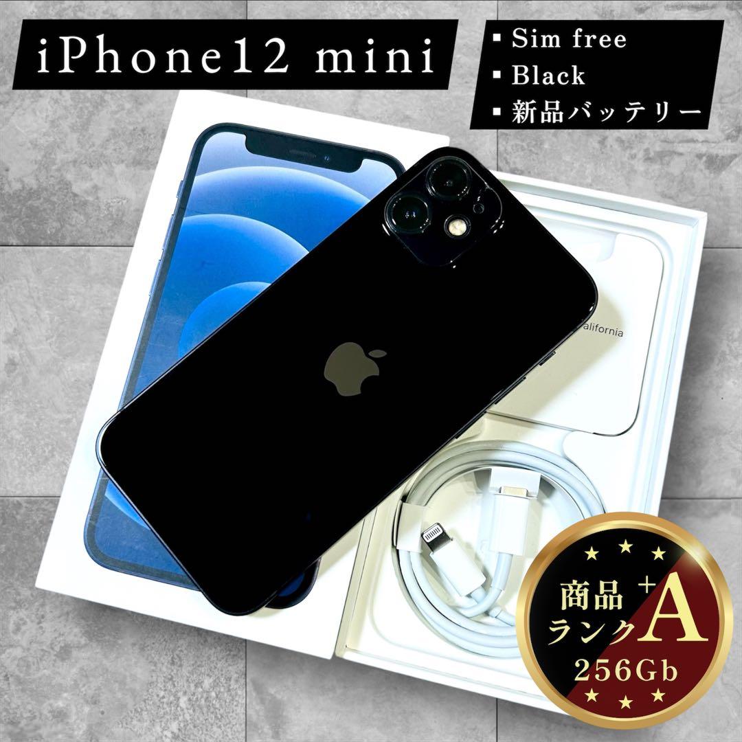 【大容量】iPhone 12 mini 本体 256GB SIMフリー ブラック