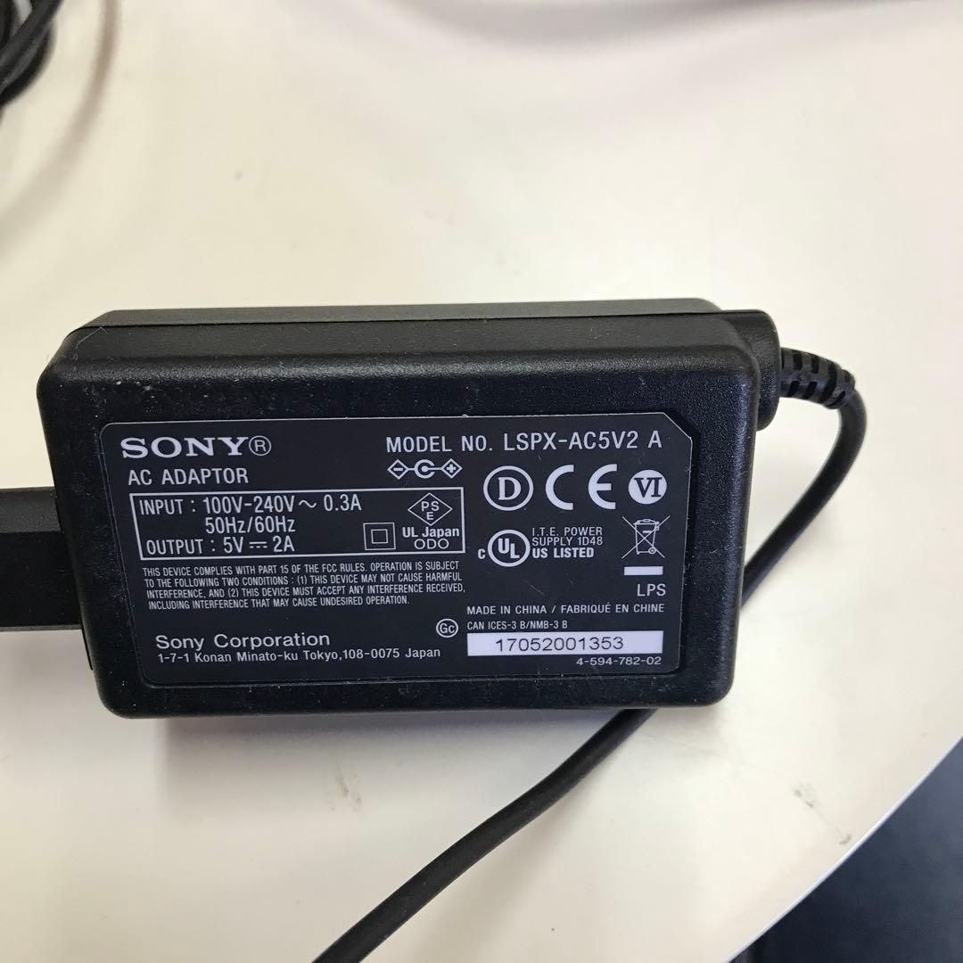 SONY SPK-S1 プロジェクター本体とアダプターセット