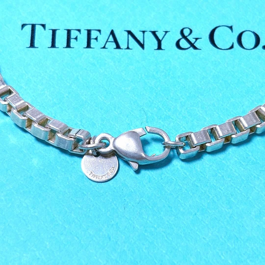 【美品】19.2cm ティファニー ベネチアン ブレスレット シルバー925