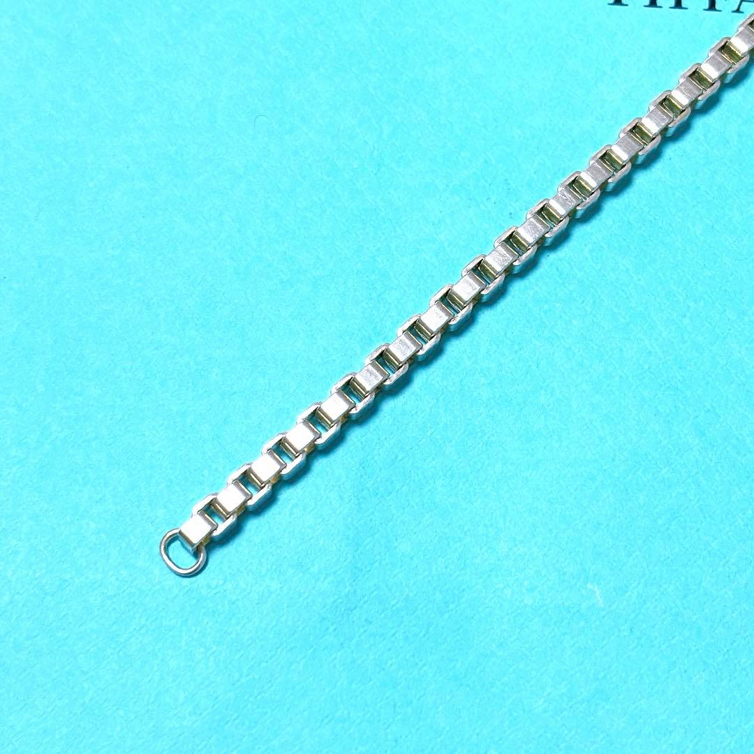 【美品】19.2cm ティファニー ベネチアン ブレスレット シルバー925