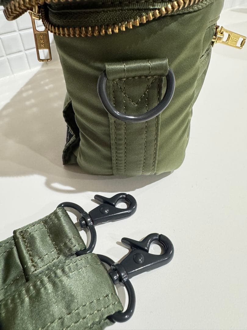 【激レア】超美品 廃盤 ポーター タンカー カメラバッグ S セージグリーン