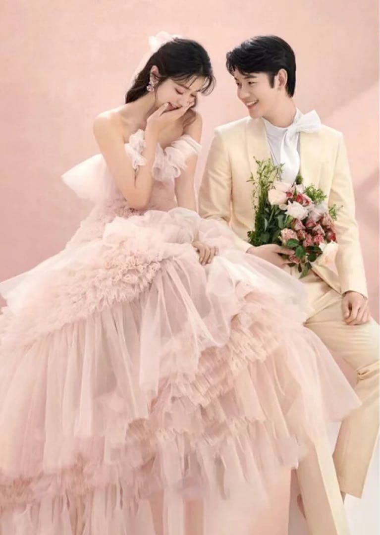 【お値下げ中！】ウェディング　カラードレス