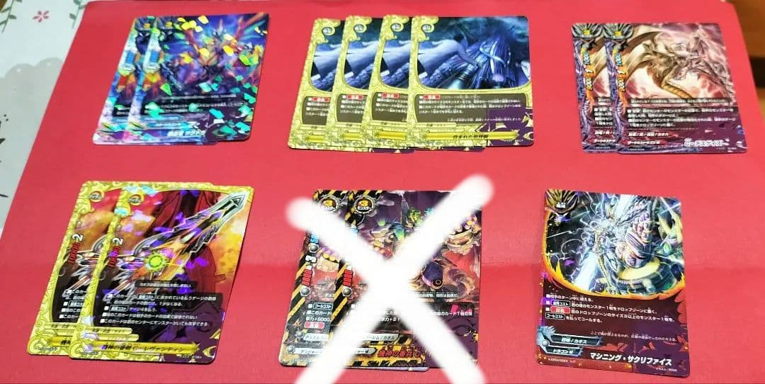 バディファイト引退品 カオスデッキパーツ＆ライフカウンター(バラ売り可)