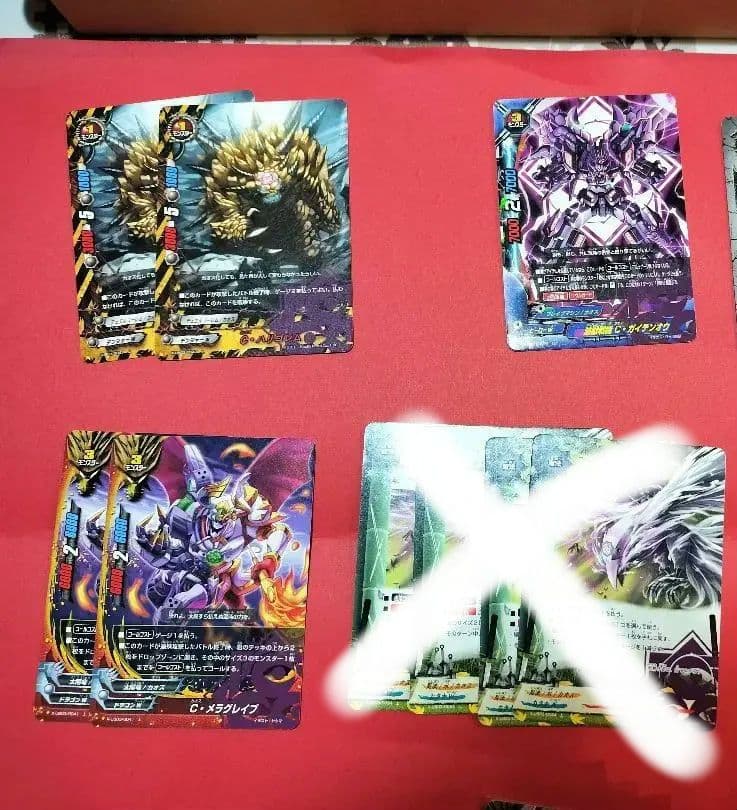 バディファイト引退品 カオスデッキパーツ＆ライフカウンター(バラ売り可)