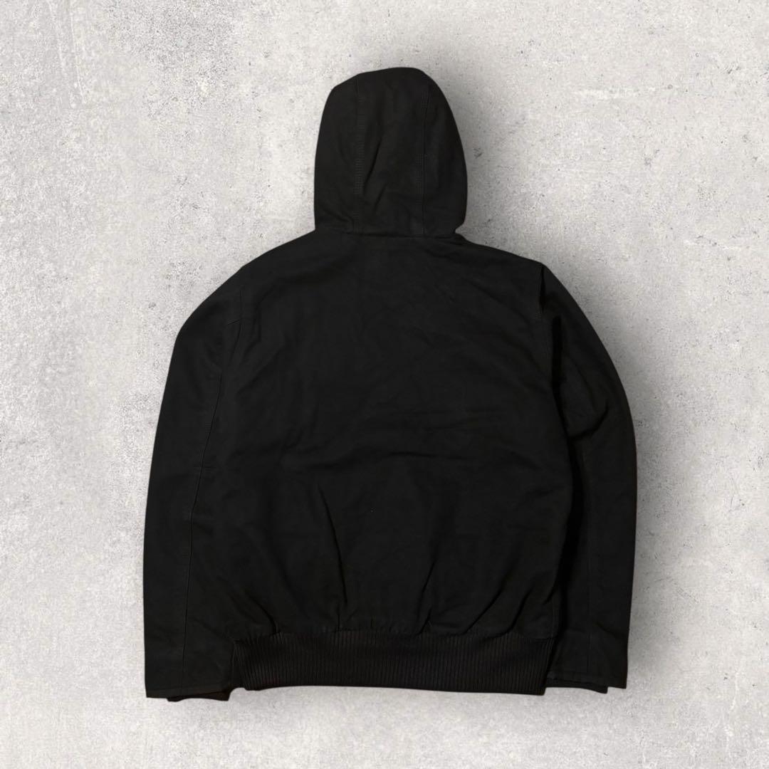 【カーハート】アクティブジャケット　黒 レディースS ~M相当　美品　i