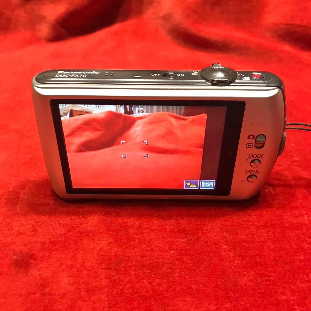 [美品]動作良好！パナソニック Panasonic DMC-FX70コンテジ