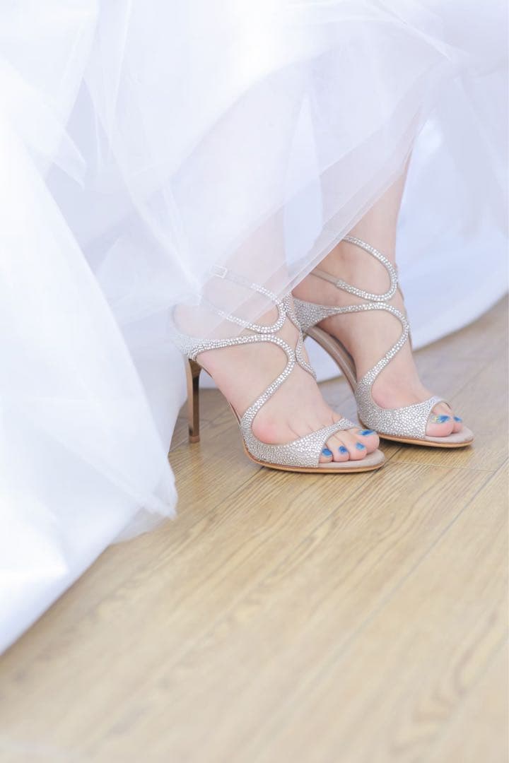 かお⭐︎ 大幅値下げ中！　ジミーチュウ　ブライダルシューズ　39 25cm