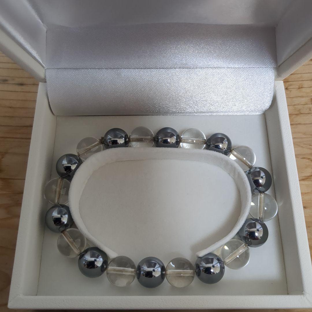 【neten】手名椎　ブレスレット男性用 ロゴストロン