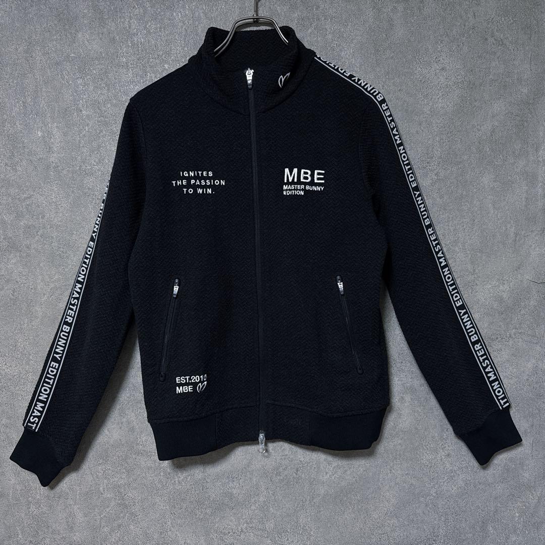 MBE マスターバニー ウール混 ジップ ジャケット アウター ブラック 1