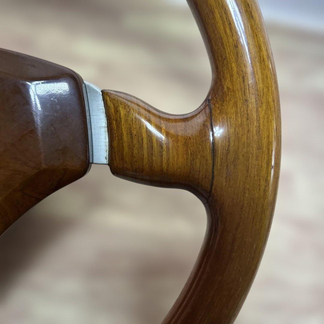 MOMO ウッドステアリング 希少ビンテージ