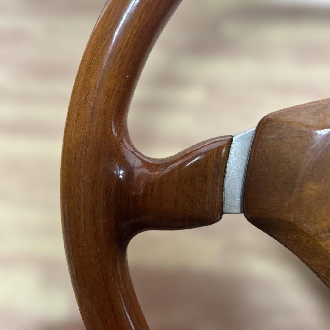 MOMO ウッドステアリング 希少ビンテージ