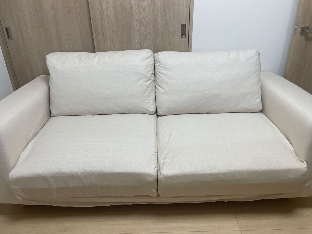 無印良品　2.5シーター　　ファザーポケットコイル