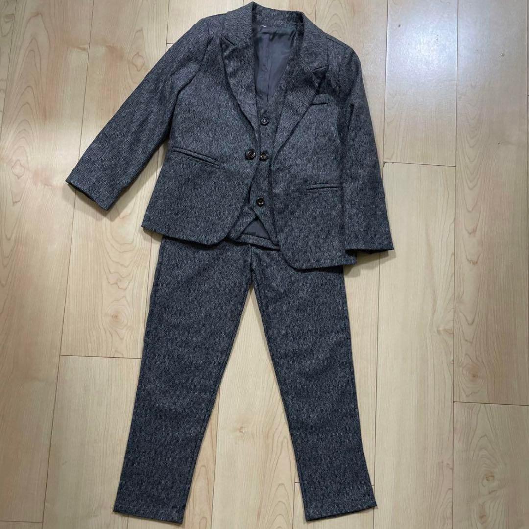 バーバリー　3WAYナイロンジャンパー　スーツ　 フォーマル　発表会　入学　卒園