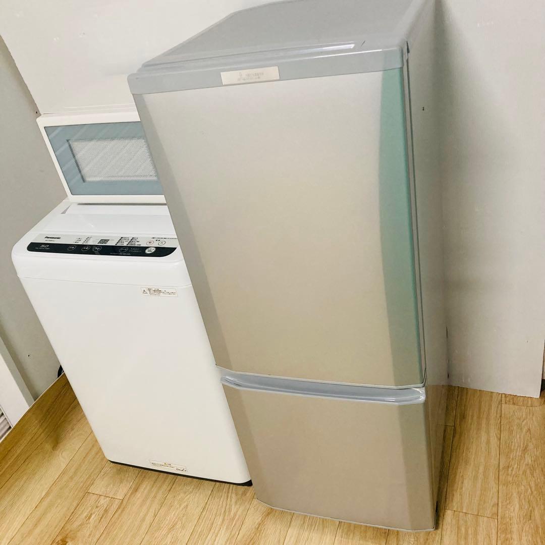 美品高品質パナソニック三菱電機一人暮らし家電セット❗️大阪、大阪近郊配送設置無料