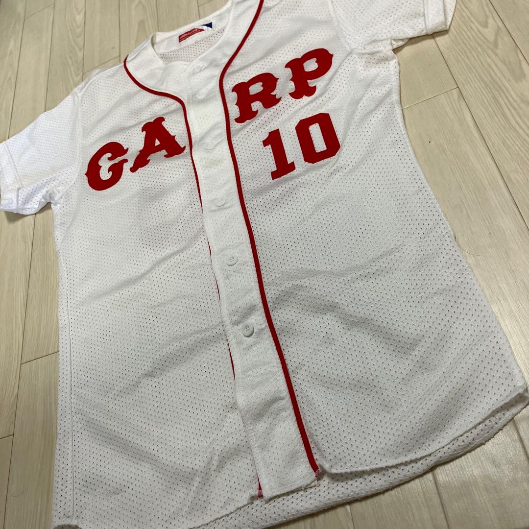【美品】広島カープ ユニフォーム 金本知憲10 レトロ ヴィンテージ