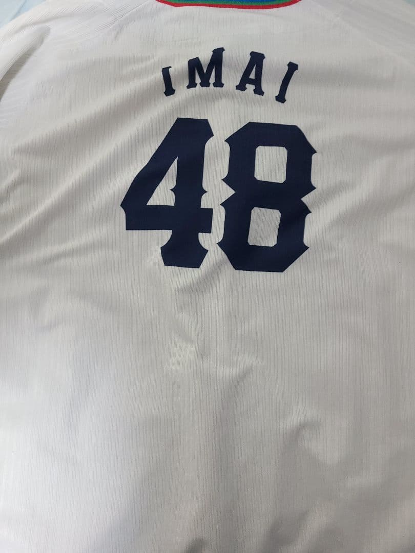 埼玉西武ライオンズ　今井達也　75周年記念レプリカユニフォーム　XLサイズ