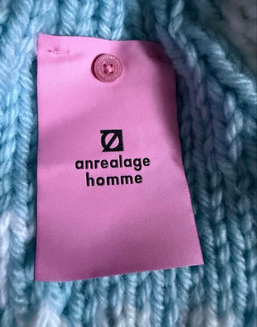 トップス anrealage homme KNIT SOUVENIR JACKET