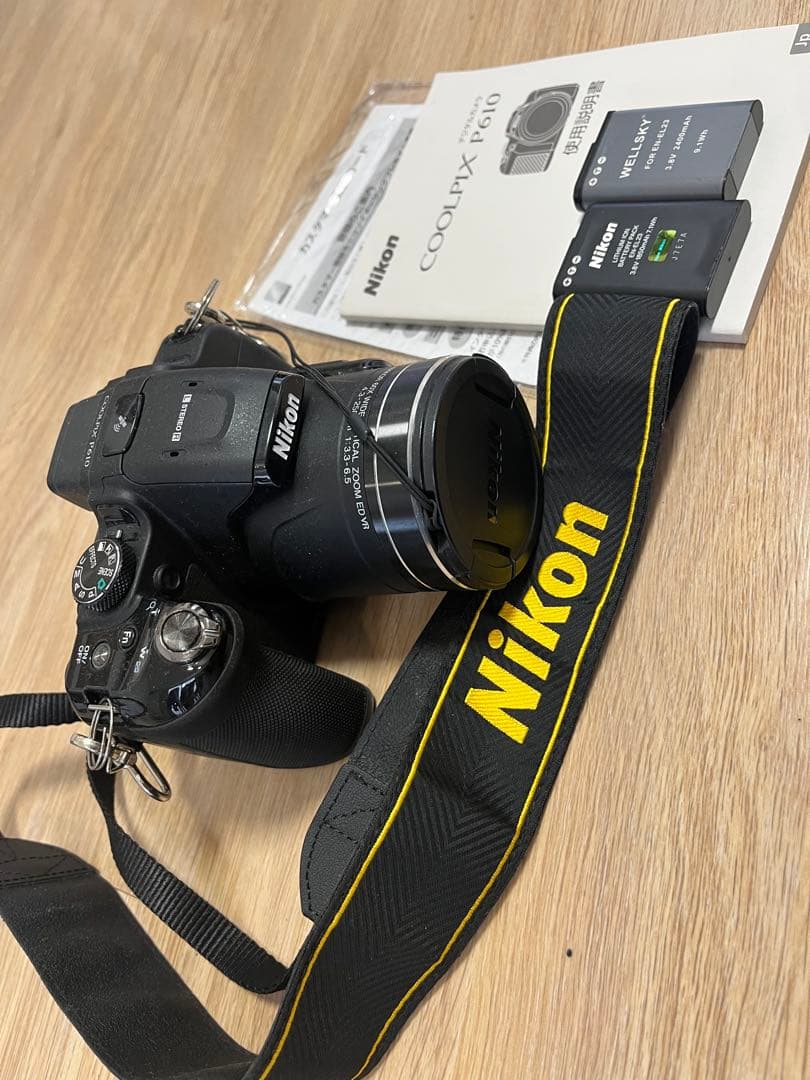 【美品】Nikon COOLPIX P610 バッテリー2個付き