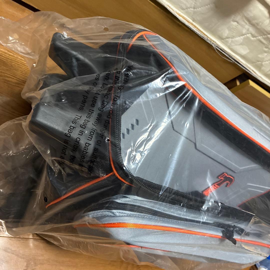 HAMMER ボウリング用バッグ 大容量 グレー/ブラック/オレンジ