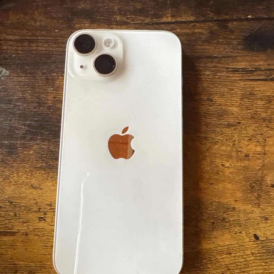 Apple iPhone 14 ホワイト 本体 Appl純正ケーブル付き