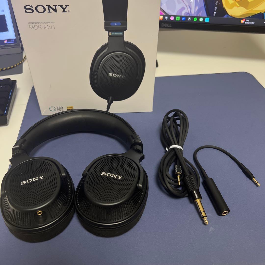 SONY MDR-MV1 有線ヘッドセット