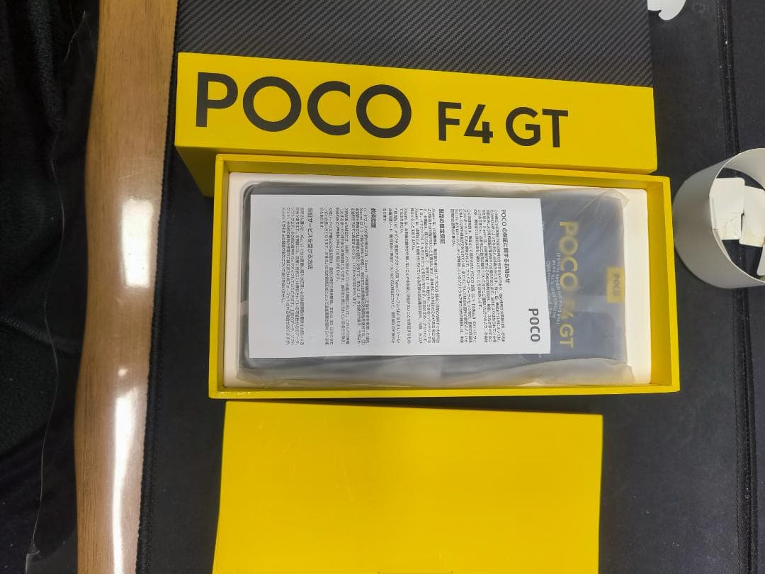 POCO F4 GT シルバー 本体 元箱付き(12GB/256GB)