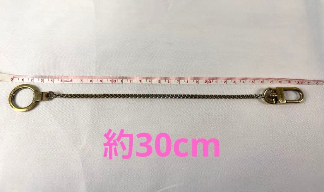 LOUIS VUITTON ウォレットチェーン ゴールド