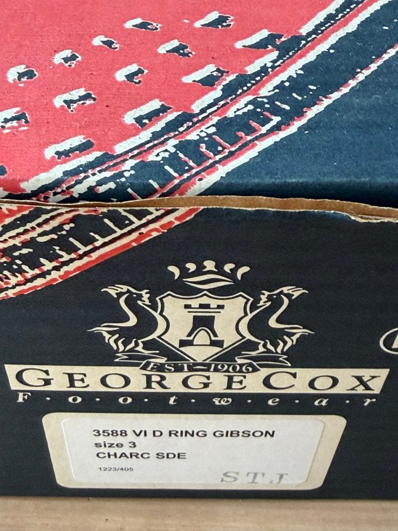 E COX 3588 ジョージコックスRING GIBSON