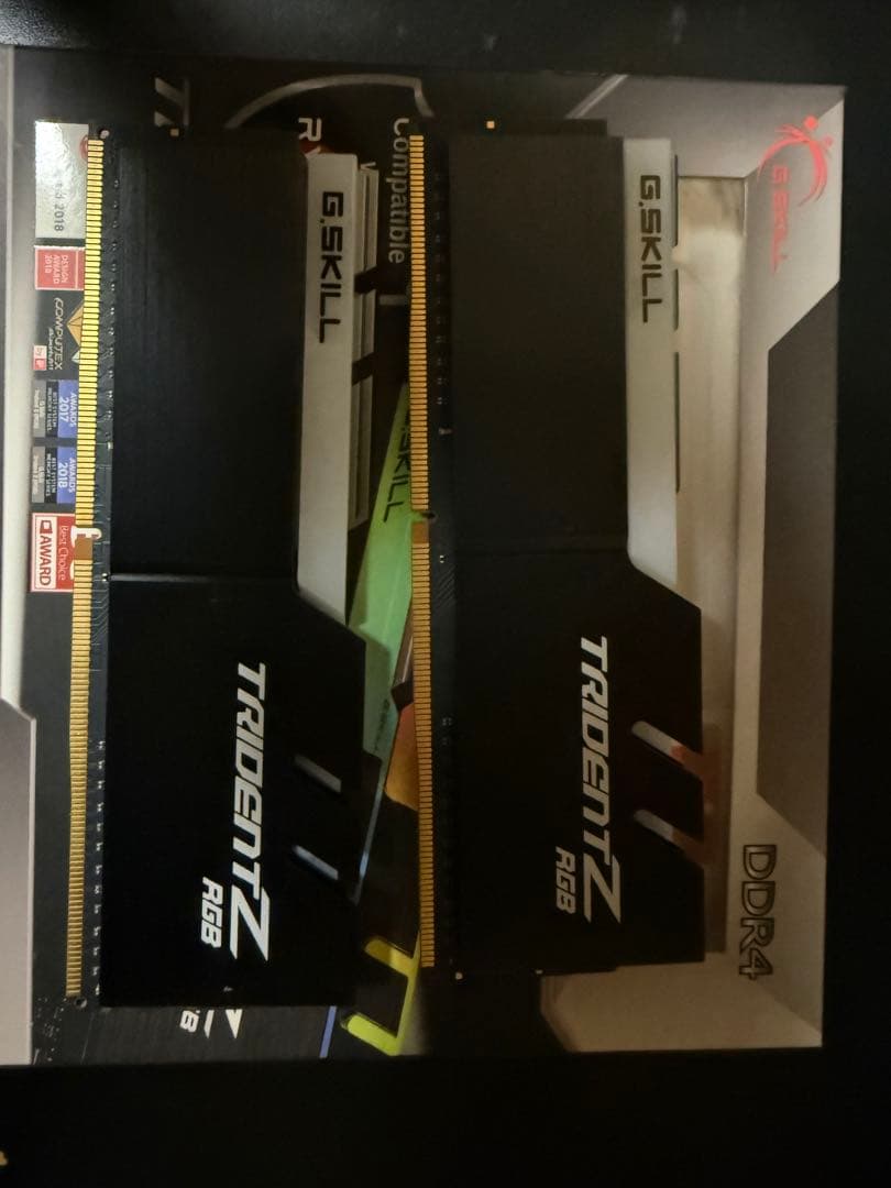 G.SKILL　DDR4-3600. 8GB×2