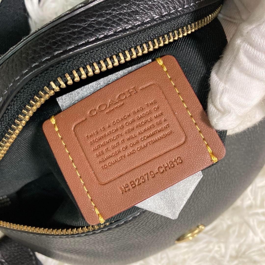 未使用保管品 コーチ ベサニー 黒 BETHANY BELT BAG CH813