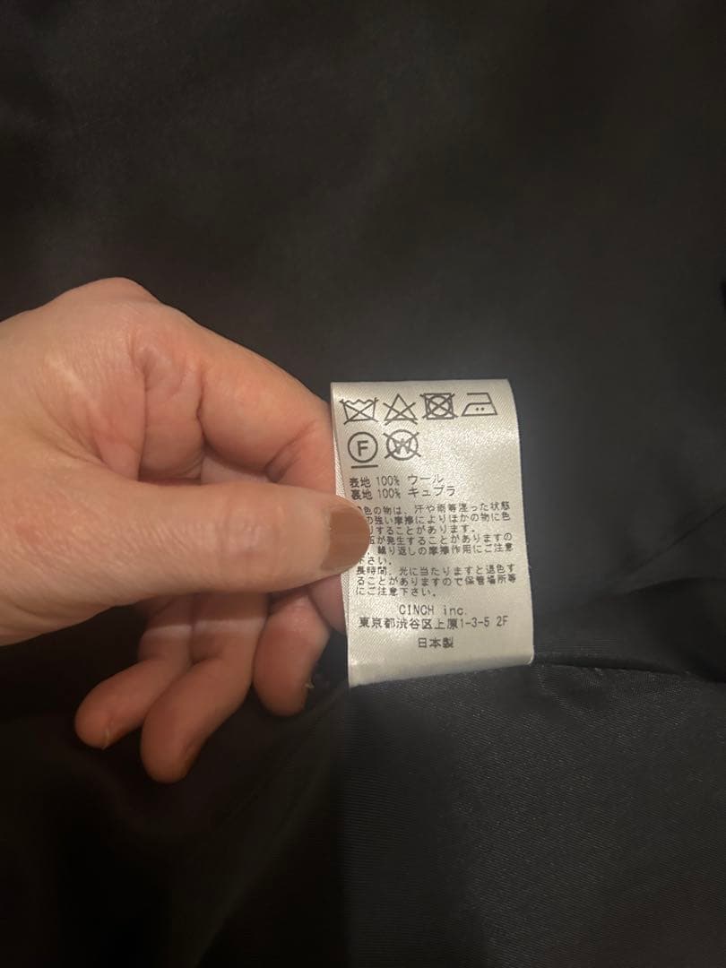 Oblada チェック柄ブレザージャケット