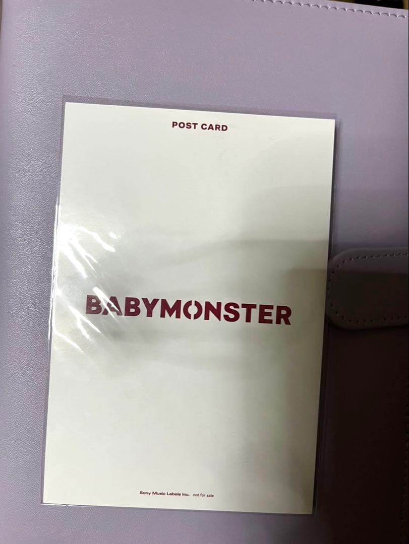 babymonster アサ　サイン　トレカ