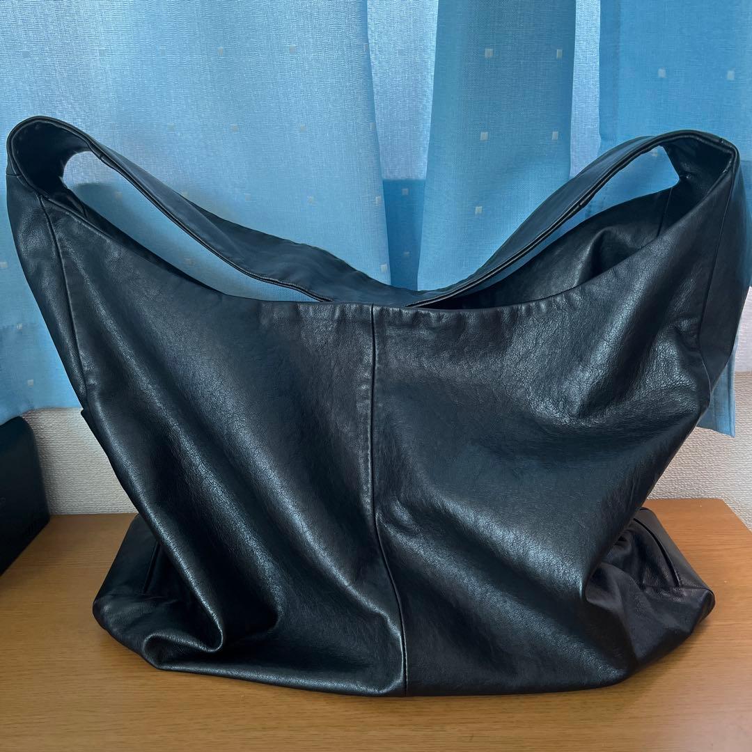 バッグ ssstein leather shoulder bag