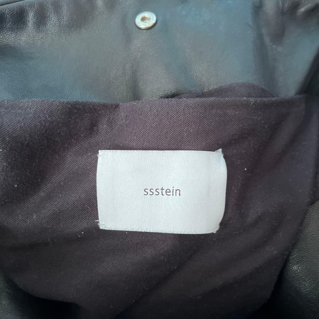 バッグ ssstein leather shoulder bag