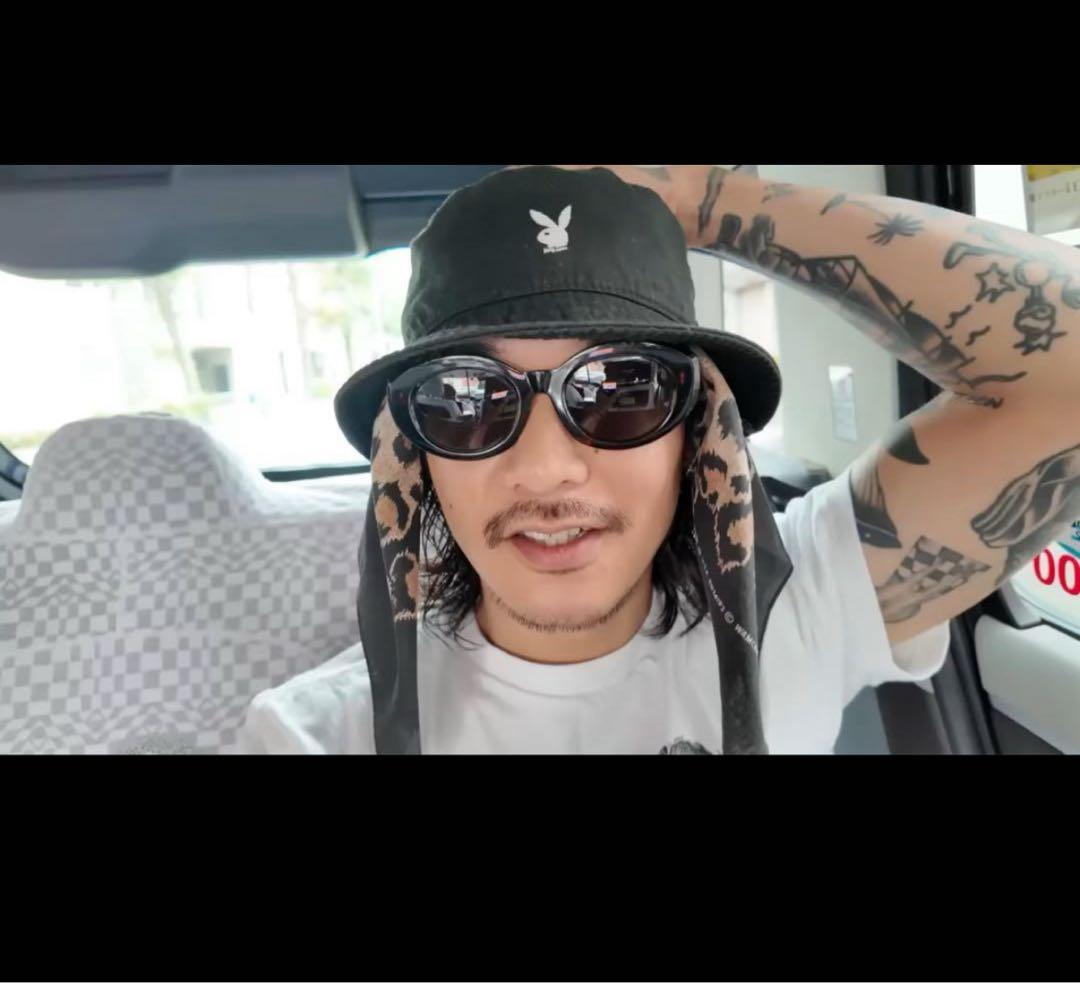 deluxe playboy コラボ バケットハット 山田蓮着用